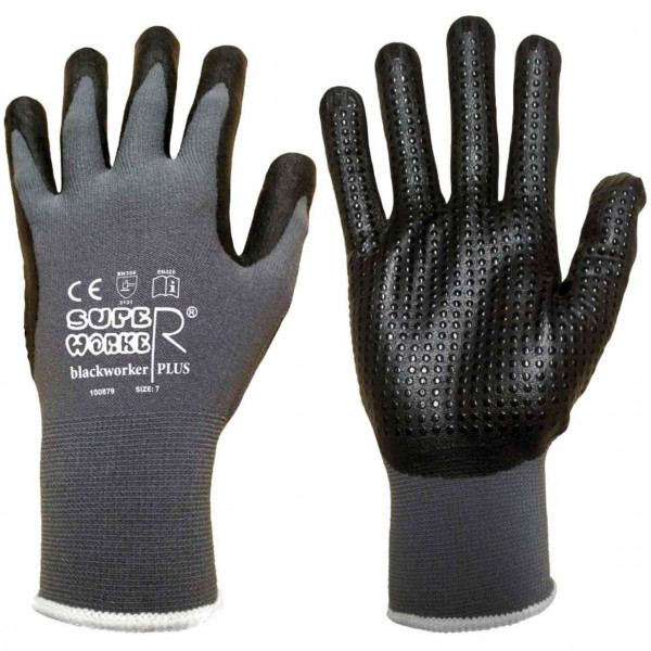 Montagehandschuh SUPER WORKER Blackworke