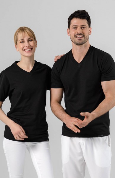 Unisex V-Shirt Alltagsheld AH-UT02 black