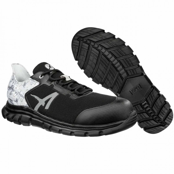Albatros Sicherheitsschuh OCTANE LOW S1PS SR, in schwarz/grau