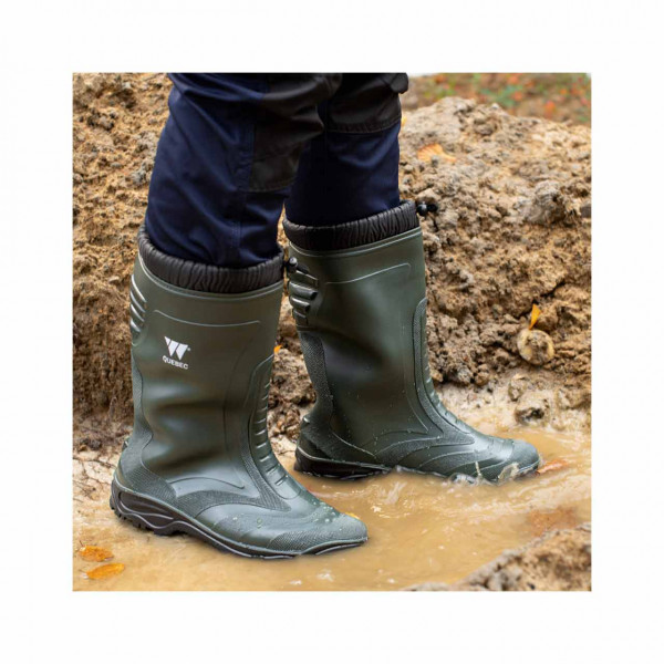 PVC-Winterstiefel von Euromax, oliv