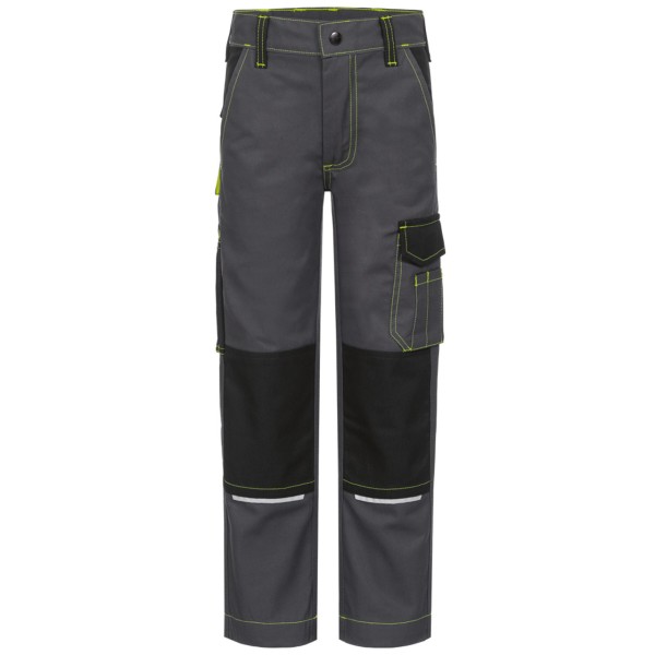 Twill-Kinderhose OKE von craftland, grau