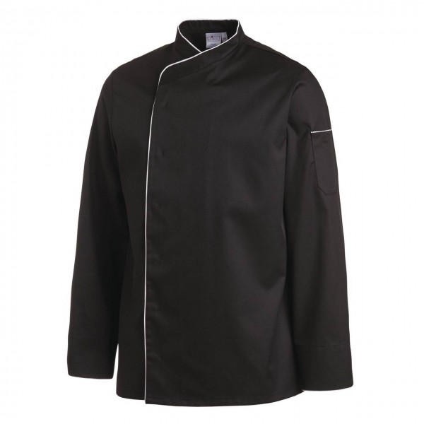 Leiber Kochjacke12/2598,1/1 Arm, schwarz