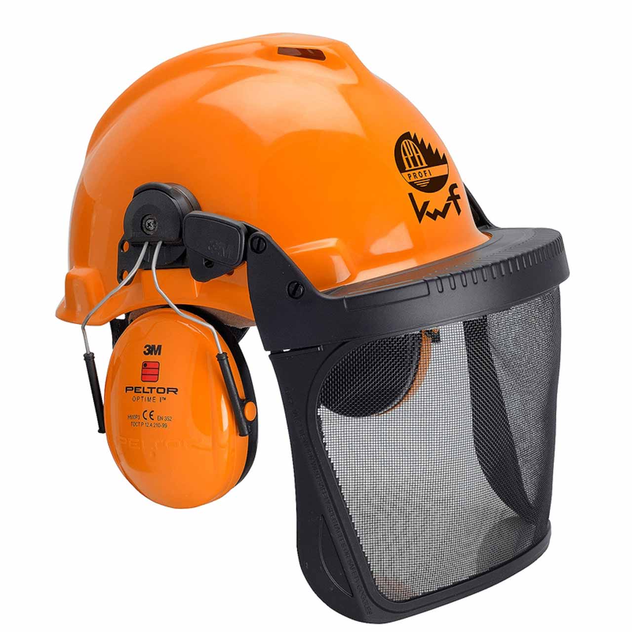 Schutzhelm Mit Visier Und Gehrschutz