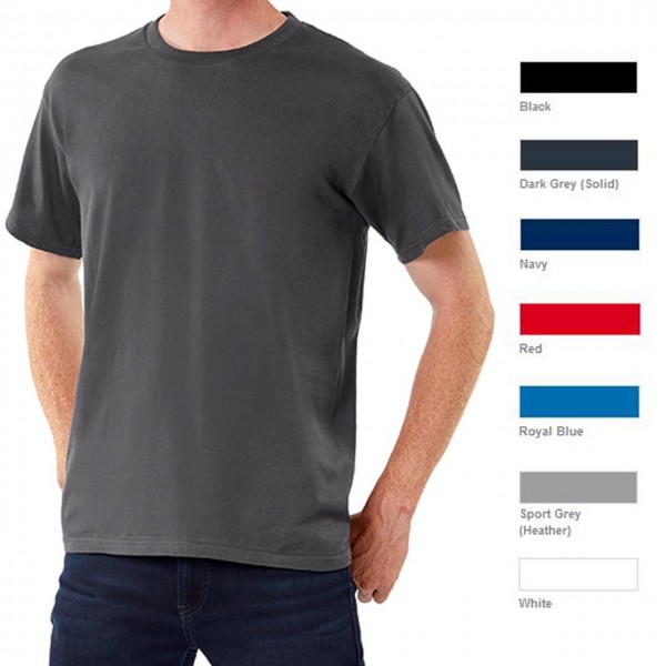 T-Shirts aus 100% Baumwolle 185g m², in 