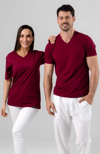 V-Shirt Alltagsheld AH-UT02 bordeaux