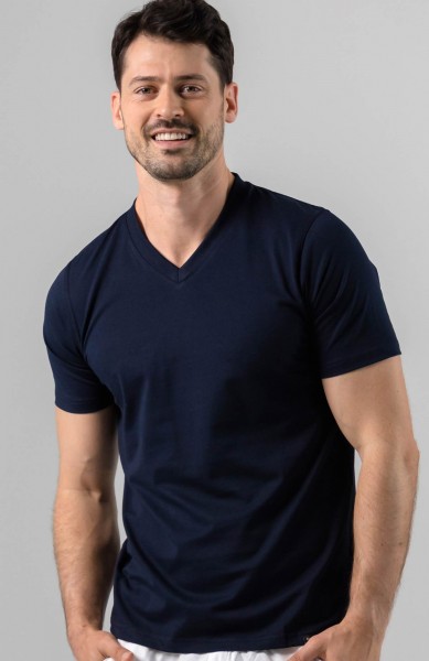 Unisex V-Shirt Alltagsheld UT02 marine