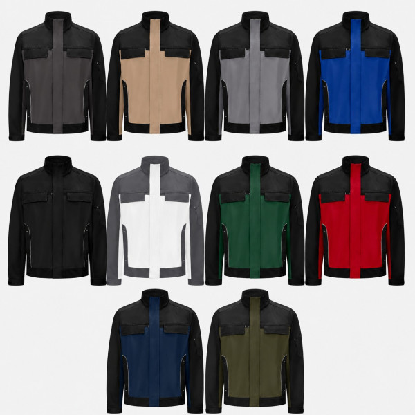 FHB TWILL-Arbeitsjacke Ernst 130730 von FHB, in 10 Farben