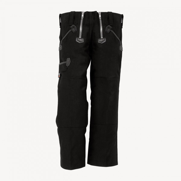FHB Kinder- Zunfthose BOBBY 10083 aus Rips-Moleskin, schwarz
