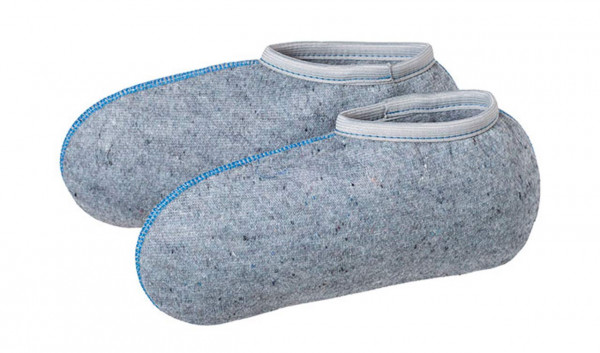 STANDARD Einziehsocken, grau-meliert
