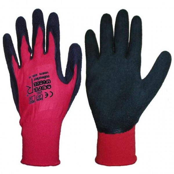 Arbeitshandschuh SUPER WORKER Redworker 