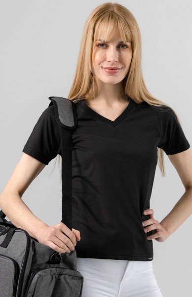 V-Shirt Alltagsheld24 AH-DT02 schwarz