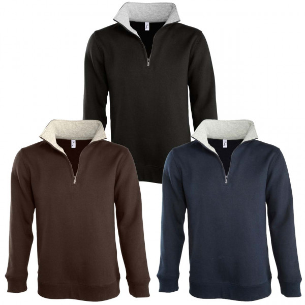 Zip- Sweatshirts SCOTT aus Mischgewebe