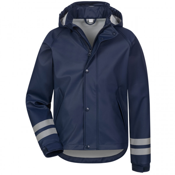 Regenjacke SNORRE für Kinder von craftland 190 g/m², marine