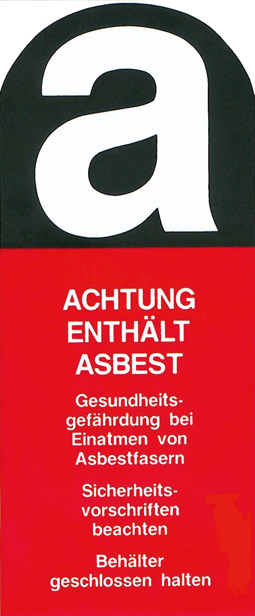 Achtung Asbest-Gefahrenhinweis Sicherheit Geschäft Hinweis Gesundheit & Sicherheit Selbstklebendes Glanz-Aufkleber Schild 160 mm x125mm Achtung Asbest-Gefahrenhinweis Sicherheit Geschäft Hinweis Gesundheit & Sicherheit Selbstklebendes Glanz-Aufkleber Schild 160 mm x125mm