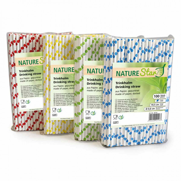 Papierstrohhalme von NATURE Star