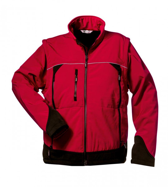 Softshell Jacke OMEGA rot 20006