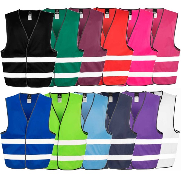 Polyester Sicherheits Warnweste R200XEV,