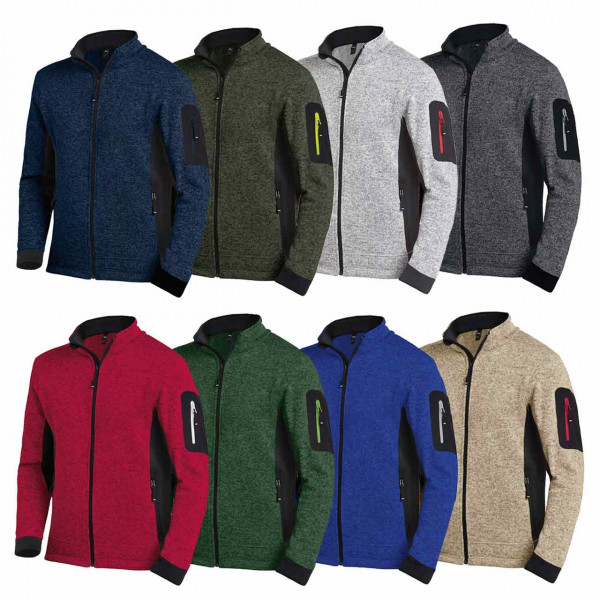FHB Strick- Fleecejacke CHRISTOPH