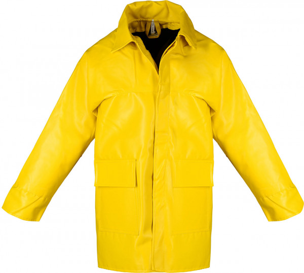 PU- gefütterte Winterbaujacke PJ, gelb