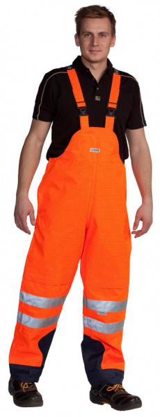 OCEAN HIGH-VIS MULTINORM-Latzhose orange