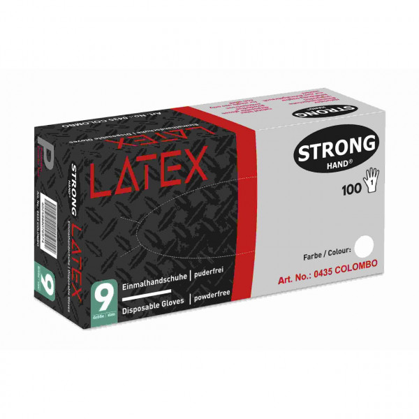 Latex- Einweghandschuhe COLOMBO 0435