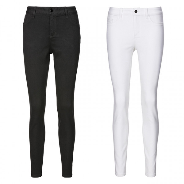 Exner Damen-Skinny-Jeans, supersoft