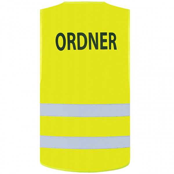 Professionelle Ordner- Sicherheitsweste 