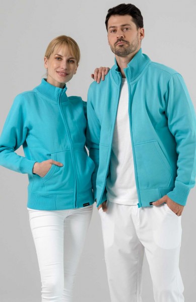 Sweatjacke Alltagsheld24 AH-SJ01 türkis