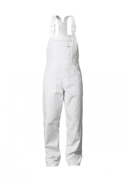 Latzhose LORCH von craftland, weiß