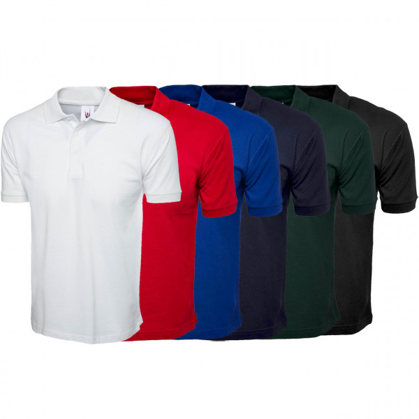 Poloshirts aus 100% Baumwolle, 220 g/m²,