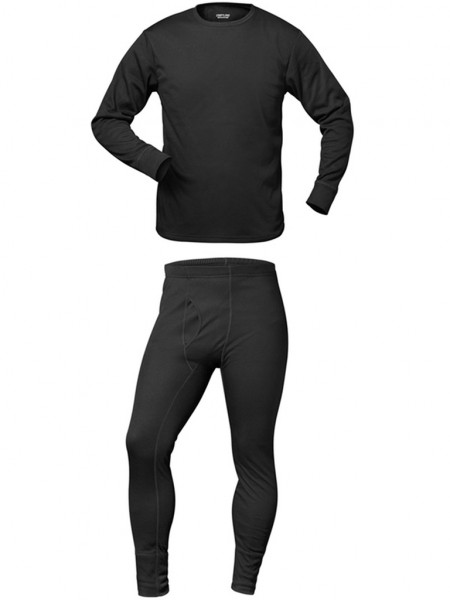 Funktionsunterwäsche- Set NARWAL schwarz