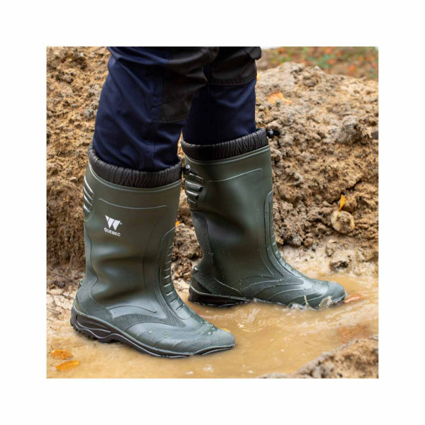 PVC-Winterstiefel von Euromax, oliv