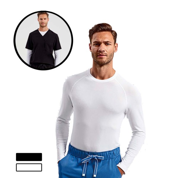 Herren longsleeve Unterziehbasis 