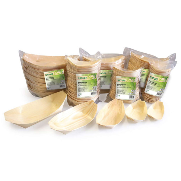 BIO Holz-Schiffchen von NATURE Star