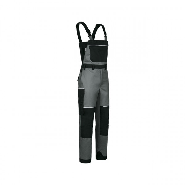 Multinorm Latzhose ORRUSTI, Elysee®, grau/schwarz