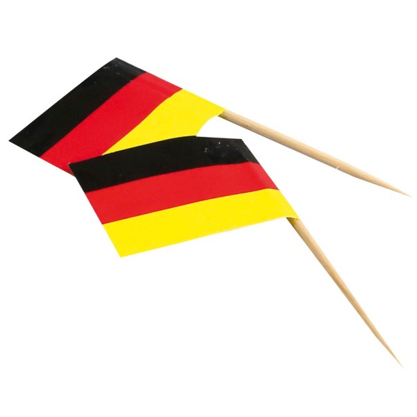 Holz-Flaggenpicker Germany  NATURE Star