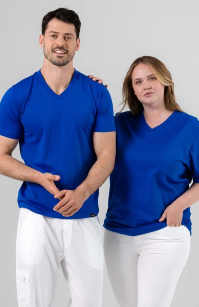 Unisex V-Shirt Alltagsheld AH-UT02 royal