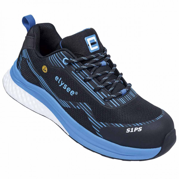 Modischer S1PS Halbschuh "CUSHIONPRO DELTA" von elysee, schwarz/blau