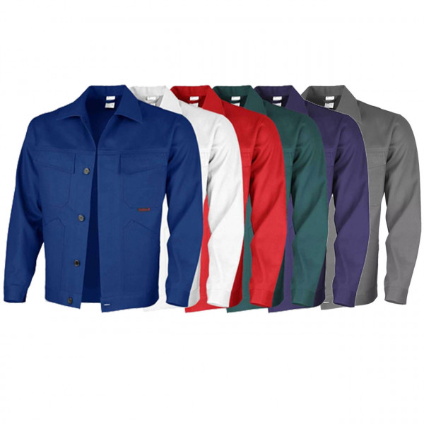 Qualitex Bundjacke CLASSIC Baumwolle 270 g/m², in 6 Faben